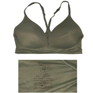 Spandx Bra Olive Green